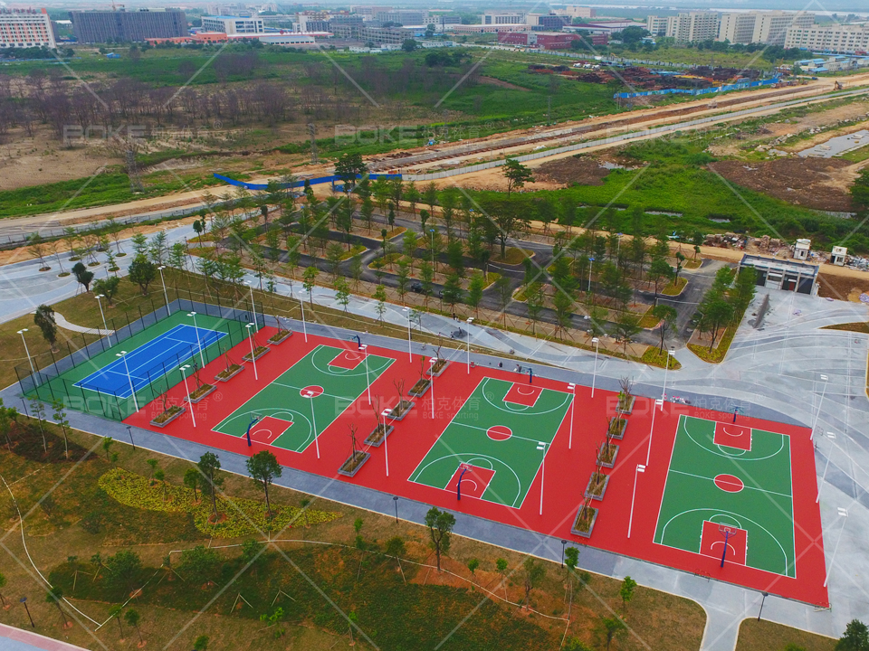 名称：中山临海工业园体育球场灯光案例